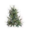 Northlight 2' Full Country Mixed Pine Artificial Christmas Wall Tree - Unlit Image 1