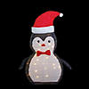 Northlight 2' LED Pre-Lit Tinsel Penguin Outdoor Christmas Decoration Image 2