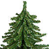Northlight 2' Potted Downswept Mini Village Pine Medium Artificial Christmas Tree  Unlit Image 3