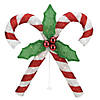 Northlight - 2' Pre-Lit Double Candy Canes Outdoor Christmas Decor Image 2