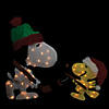 Northlight - 2' Pre-Lit Peanuts Snoopy and Woodstock Christmas Outdoor Decor Image 1