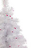Northlight 2' Pre-lit Rockport White Pine Artificial Christmas Tree  Pink Lights Image 2