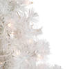Northlight 2' Pre-Lit Slim Tinsel Artificial Christmas Tree- Clear Lights Image 1