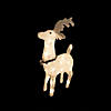 Northlight - 2' White Glitter Reindeer Christmas Outdoor Decoration Image 1