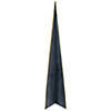 Northlight 20" Blue and Gold Triangular Christmas Tree Tabletop Decor Image 1