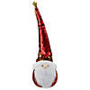 Northlight 20" Gold Sequin Santa With a Pointed Winter Hat Christmas Tabletop Decor Image 2