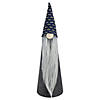 Northlight 20" Gray and Blue Cone Gnome Christmas Tabletop Decor Image 1
