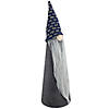 Northlight 20" Gray and Blue Cone Gnome Christmas Tabletop Decor Image 2