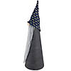 Northlight 20" Gray and Blue Cone Gnome Christmas Tabletop Decor Image 4
