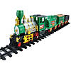 Northlight - 20-Piece Green Battery Operated Animated Classic Christmas Train Set Image 1