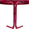 Northlight 22" Outdoor Retro Tulip Side Table, Pink Image 3