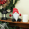 Northlight 22" Red and Gray Nordic Gnome Christmas Figure Image 2