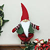 Northlight - 22" Red and White Gnome Christmas Tabletop Decoration Image 1