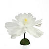 Northlight 22" white and yellow spring floral artificial craft stem Image 1