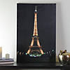 Northlight 23.5" LED Lighted Famous Eiffel Tower Paris France at Night Canvas Wall Art Image 3