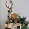 Northlight - 24" Gold Standing Reindeer Christmas Tabletop Figure Image 2