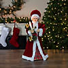 Northlight 24-Inch Animated Mrs. Claus with Lighted Candle Musical Christmas Figure Image 1