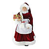 Northlight - 24" Mrs. Claus with Braided Hair and Gifts Christmas Figure Image 1