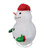 Northlight 24" Pre-Lit Red and White Snowman Outdoor Christmas Yard Decor Image 2