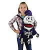 Northlight 24" Purple and Black Skeleton Unisex Child Halloween Trick or Treat Bag Costume Accessory - One Size Image 1
