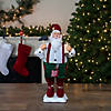 Northlight 24" Santa's Workshop Elf Animated Standing Christmas Figure Image 1