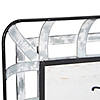 Northlight 24" Silver and White With a Pumpkin "Thankful" Rectangular Fall Serving Tray Sign Image 3