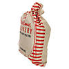 Northlight 27" Christmas Delivery Tie Gift Bag Image 2