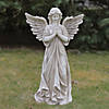 Northlight 29.5" Angel Standing in Prayer Outdoor Garden Statue Image 2