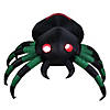 Northlight 3.5' Green and Black Inflatable Lighted Spider Outdoor Halloween Decoration Image 1