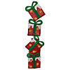 Northlight - 3.5' Pre-Lit Stacked Gift Boxes Outdoor Christmas Decor Image 1