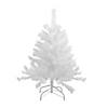 Northlight 3' Icy White Iridescent Spruce Artificial Christmas Tree - Unlit Image 1