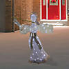 Northlight 3' LED Pre-Lit Angel with Flute Outdoor Christmas Decoration Image 1
