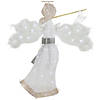 Northlight 3' LED Pre-Lit Angel with Flute Outdoor Christmas Decoration Image 4
