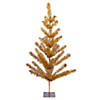 Northlight 3' Medium Gold Tinsel Twig Pine Artificial Christmas Tree - Unlit Image 1