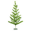 Northlight 3' Medium Green Tinsel Pine Twig Artificial Christmas Tree - Unlit Image 1