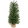 Northlight 3' Medium Scottsdale Pine Artificial Christmas Tree in Burlap Base - Unlit Image 1