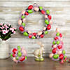 Northlight 3-piece speckled easter egg tree  ball and wreath set Image 1