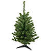 Northlight 3' Pre-Lit LED Medium Canadian Pine Artificial Christmas Tree - Multicolor Lights Image 1