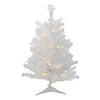 Northlight 3' Pre-Lit LED Medium Pine Artificial Christmas Tree - Clear Lights Image 1