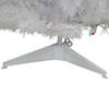 Northlight 3' Pre-Lit LED Snow White Artificial Christmas Tree  Multi Lights Image 1