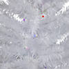 Northlight 3' Pre-Lit LED Snow White Artificial Christmas Tree  Multi Lights Image 3