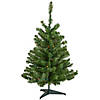 Northlight 3' Pre-Lit Medium Canadian Pine Artificial Christmas Tree  Multicolor Lights Image 1
