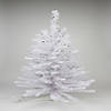 Northlight 3' Pre-Lit Medium White Pine Artificial Christmas Tree - Green Lights Image 1