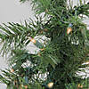 Northlight 3' Pre-Lit Medium Woodland Alpine Artificial Christmas Tree - Clear Lights Image 1