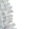 Northlight 3' Pre-lit Rockport White Pine Artificial Christmas Tree  Clear Lights Image 2