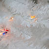 Northlight 3' Pre-Lit Snow White Artificial Christmas Tree  Multi Lights Image 1