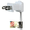 Northlight 3' Pre-Lit Snow White Artificial Christmas Tree  Multi Lights Image 3