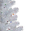 Northlight 3' Pre-lit White Iridescent Pine Artificial Christmas Tree - Multi Lights Image 2