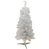 Northlight 3' Pre-lit White Pine Artificial Christmas Tree - Multi Lights Image 1