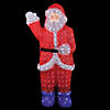 Northlight - 3' Red Lighted Commercial Grade Santa Claus Christmas Display Decoration Image 2